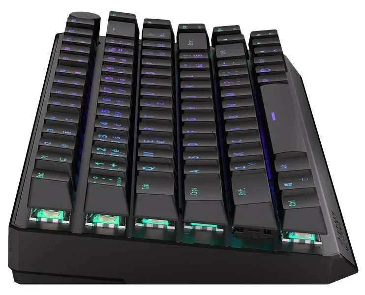 Endorfy herní klávesnice Thock 75% Wireless Black /RGB/ black sw. / bezdrátová / CZ / SK lay. / zkrácená /černá