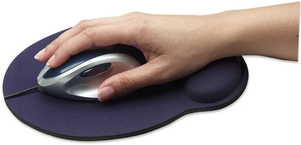 MANHATTAN MousePad, gelová podložka, modrá/blue