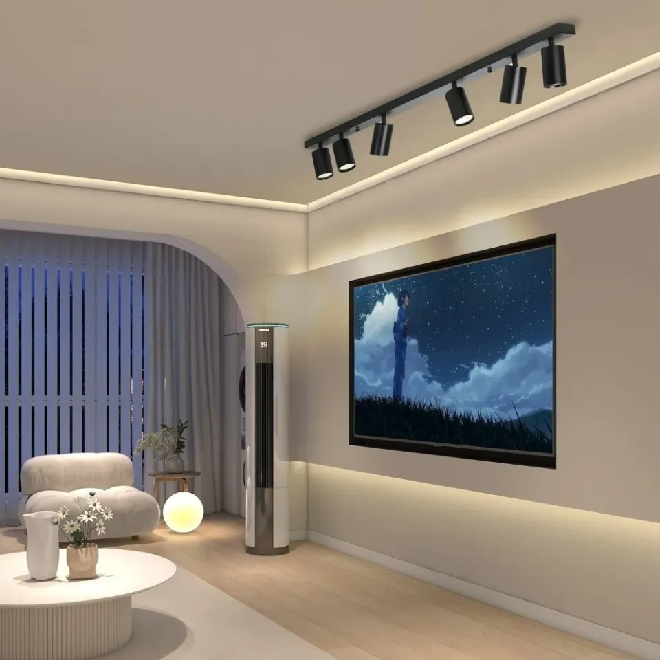 IMMAX NEO LITE PUNTO-6 SMART bodové svítidlo linear 6 hlav, GU10, 6W, RGB+CCT, Wi-Fi, BEACON, TUYA