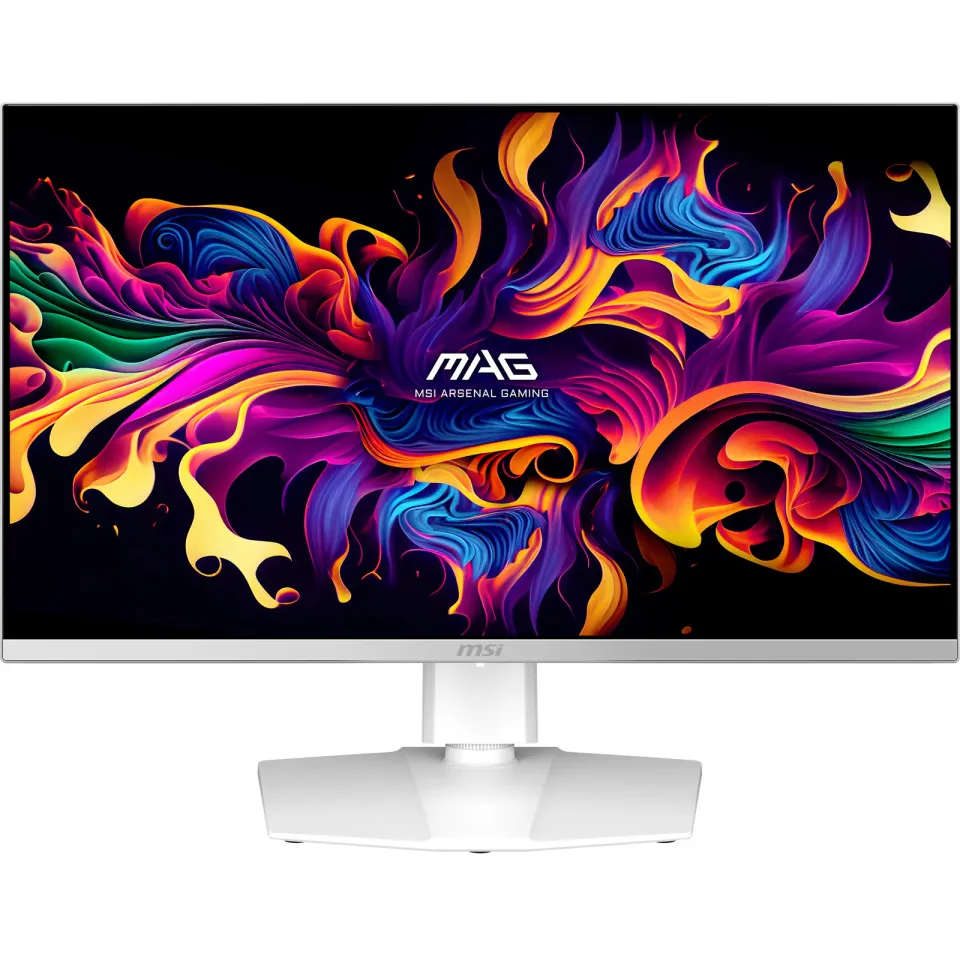 MSI LCD MAG 272QPW QD-OLED X28,26.5" 2560x1440 QD-OLED,280Hz,178/178,250nits,VESA,HDMI,DP,USB-C,Audio,White