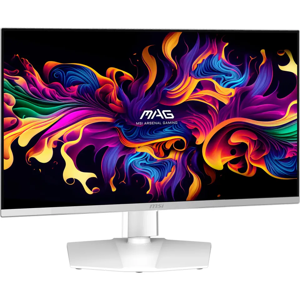 MSI LCD MAG 272QPW QD-OLED X28,26.5" 2560x1440 QD-OLED,280Hz,178/178,250nits,VESA,HDMI,DP,USB-C,Audio,White