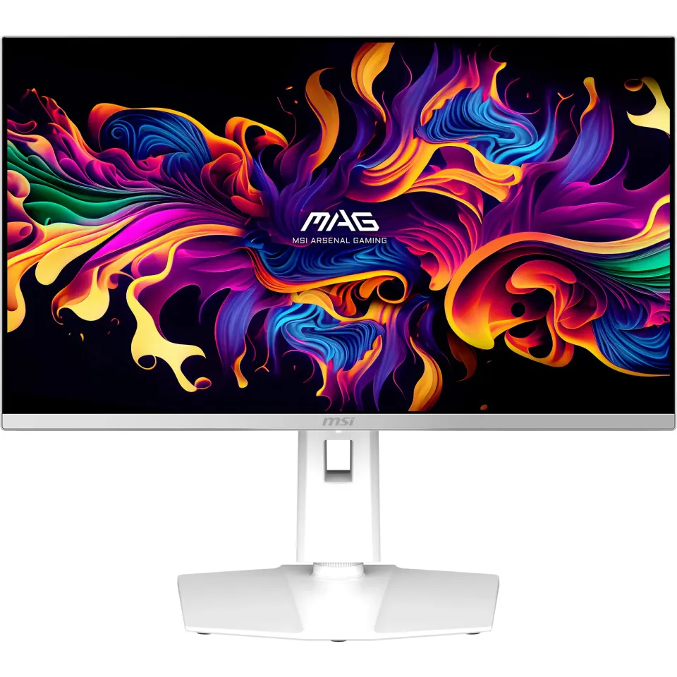 MSI LCD MAG 272QPW QD-OLED X28,26.5" 2560x1440 QD-OLED,280Hz,178/178,250nits,VESA,HDMI,DP,USB-C,Audio,White