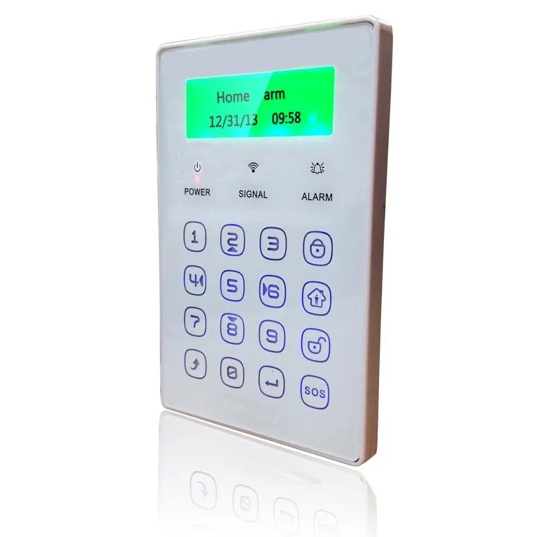 iGET SECURITY P13 - Externí bezdrátová dotyková klávesnice.LCD displej,napájení