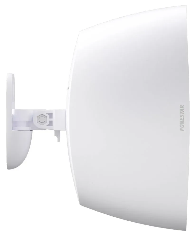 Fonestar Aktivní 2pásmový reproduktor 2×25 W RMS Class D, 5,25" woofer + 1" tweeter, jack/Euroblock, Auto-standby, bílý