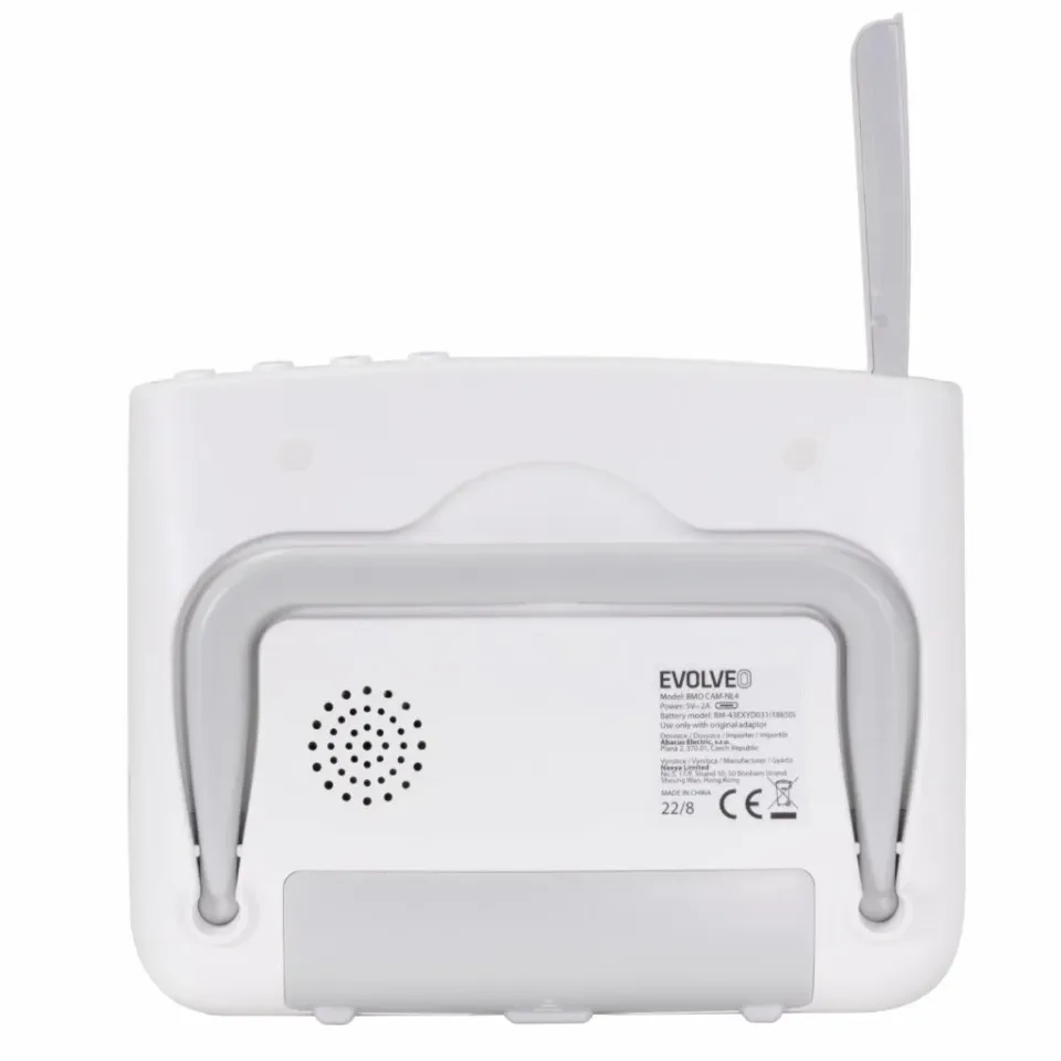 EVOLVEO BabyMonitor NL4, Dětská chůvička s nočním světlem a otočnou kamerou