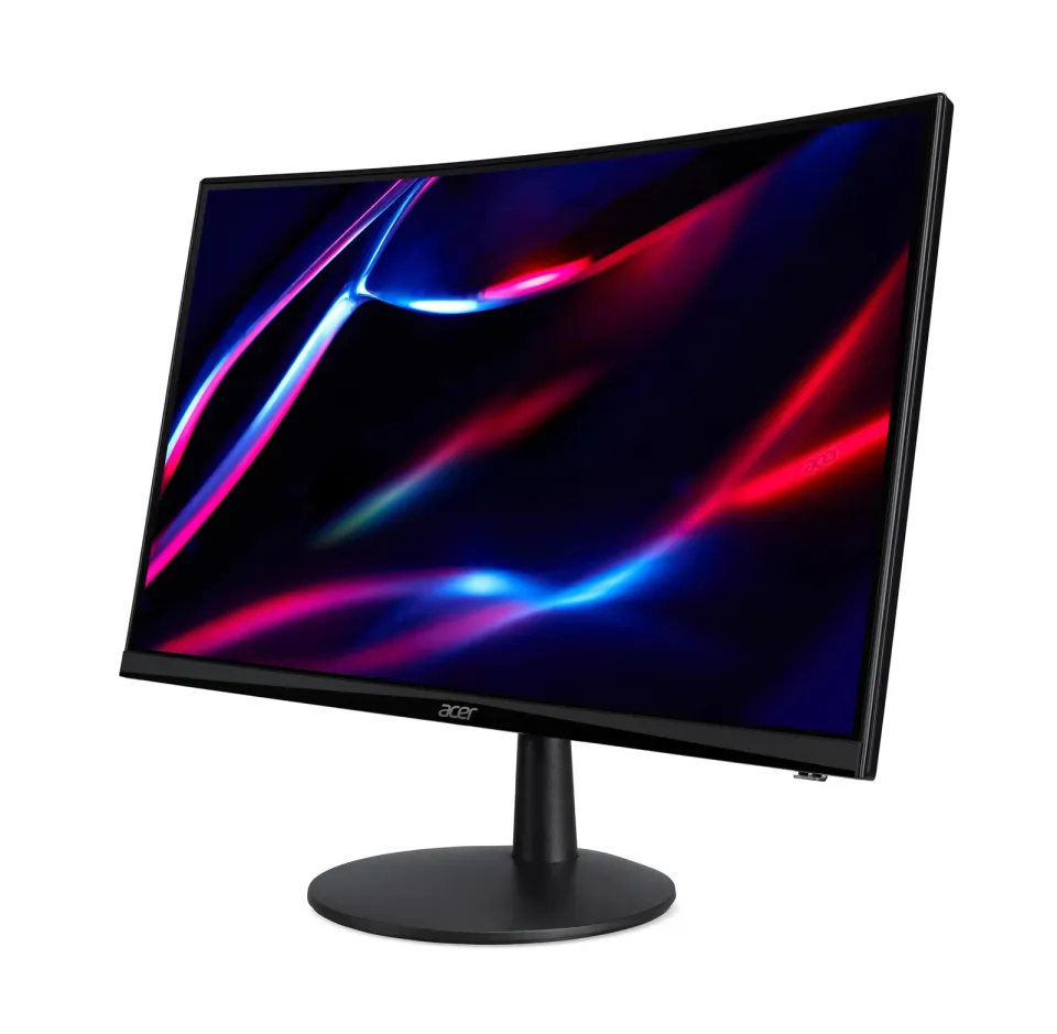 ACER LCD Nitro ED240QS3bmiipx 60cm (23.6") VA LED Curved, FHD 1920x1080@180Hz, 250cd/m2, 178/178, Black