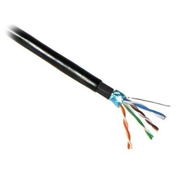 PLANET kabel FTP, drát, 4pár, Cat5e, PE+PE venkovní dvouplášť, Planet Elite, Dca (balení 305m)