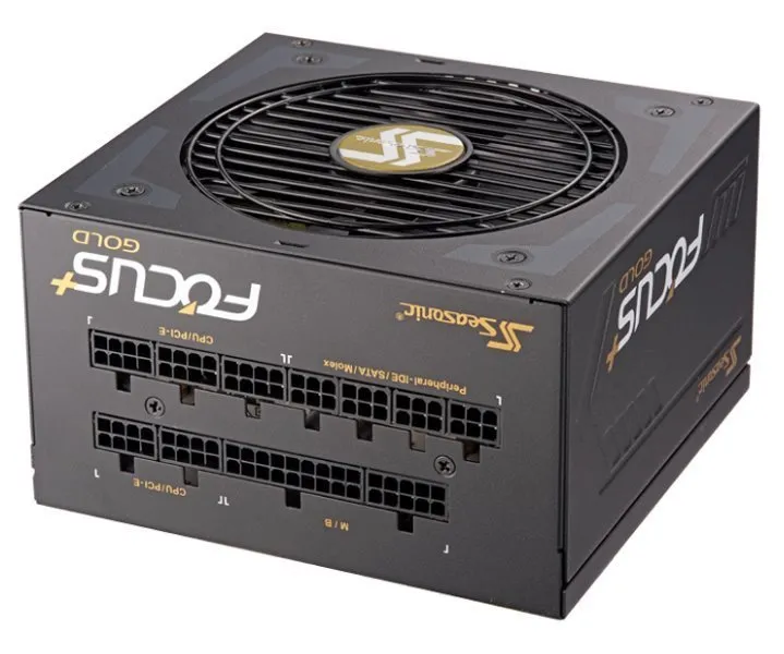 OPRAVENÉ - SEASONIC zdroj FOCUS Plus 850W / SSR-850FX / akt. PFC / 120mm / modulární / 80+ Gold