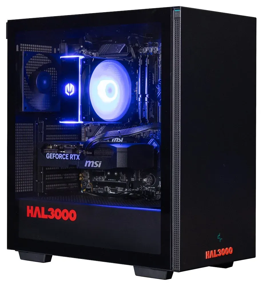 HAL3000 Online Gamer / AMD Ryzen 5 9500F/ 32GB DDR5/ RTX 5070/ 1TB PCIe4 SSD/ WiFi/ W11