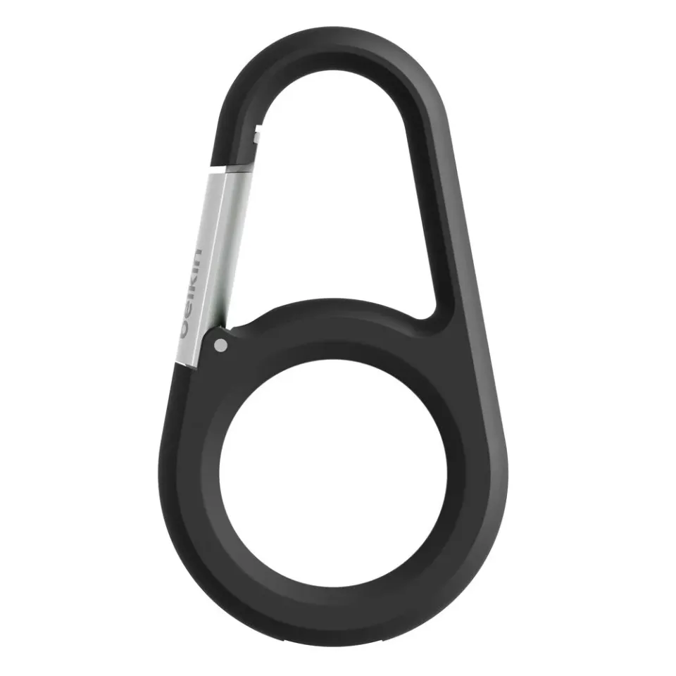 Belkin Bezpečné pouzdro na AirTag s karabinou – černé
