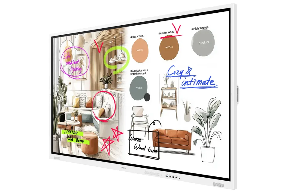75" LED Samsung WM75FX- Flip Pro,UHD,450cd,12/7