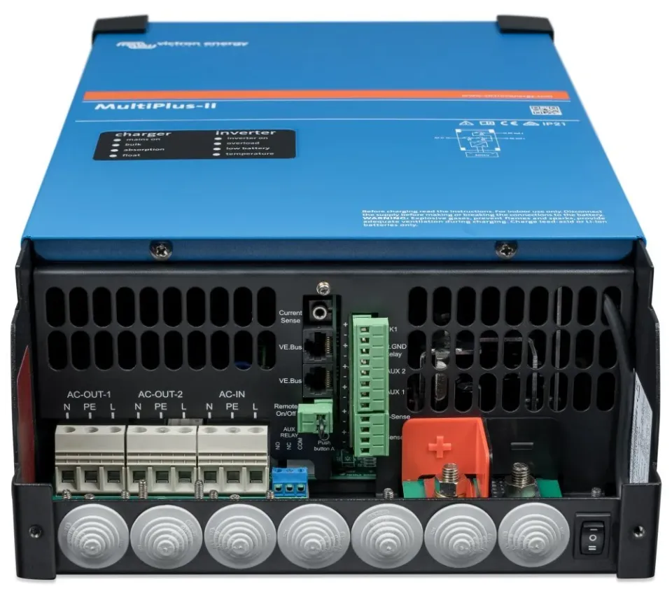 Victron MultiPlus-II hybridní měnič 12V/3000VA/120A-32A