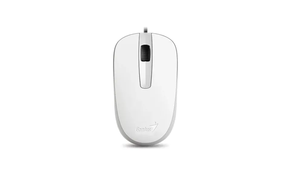 GENIUS myš DX-120, drátová, 1200 dpi, USB, bílá