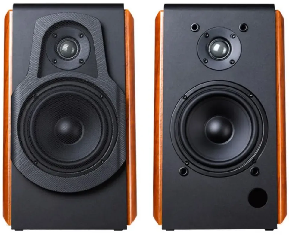 FENDA F&D repro R60BT/ 2.0/ 120W/ dřevěné/ černodřevěná barva/ BT4.0/ USB/ optický vstup/ dálkové ovládání