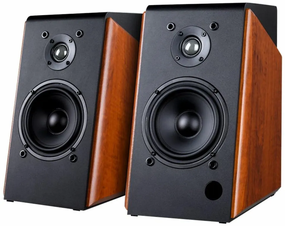 FENDA F&D repro R60BT/ 2.0/ 120W/ dřevěné/ černodřevěná barva/ BT4.0/ USB/ optický vstup/ dálkové ovládání