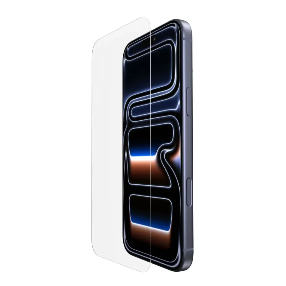 Belkin SCREENFORCE UltraGlass2 Anti-Microbial ochranné sklo pro iPhone 16 / 15 /
