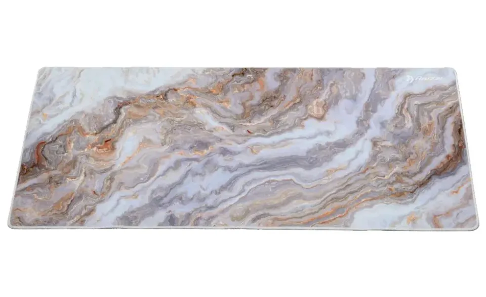 AROZZI ZONA Mousepad XL White Marble/ XL podložka na stůl/ 900x420x4 mm/ voděodolná