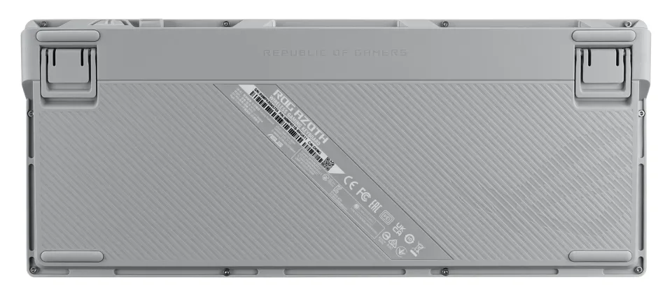 ASUS klávesnice ROG AZOTH Moonlight White, mechanická, Bluetooth, US, bílá