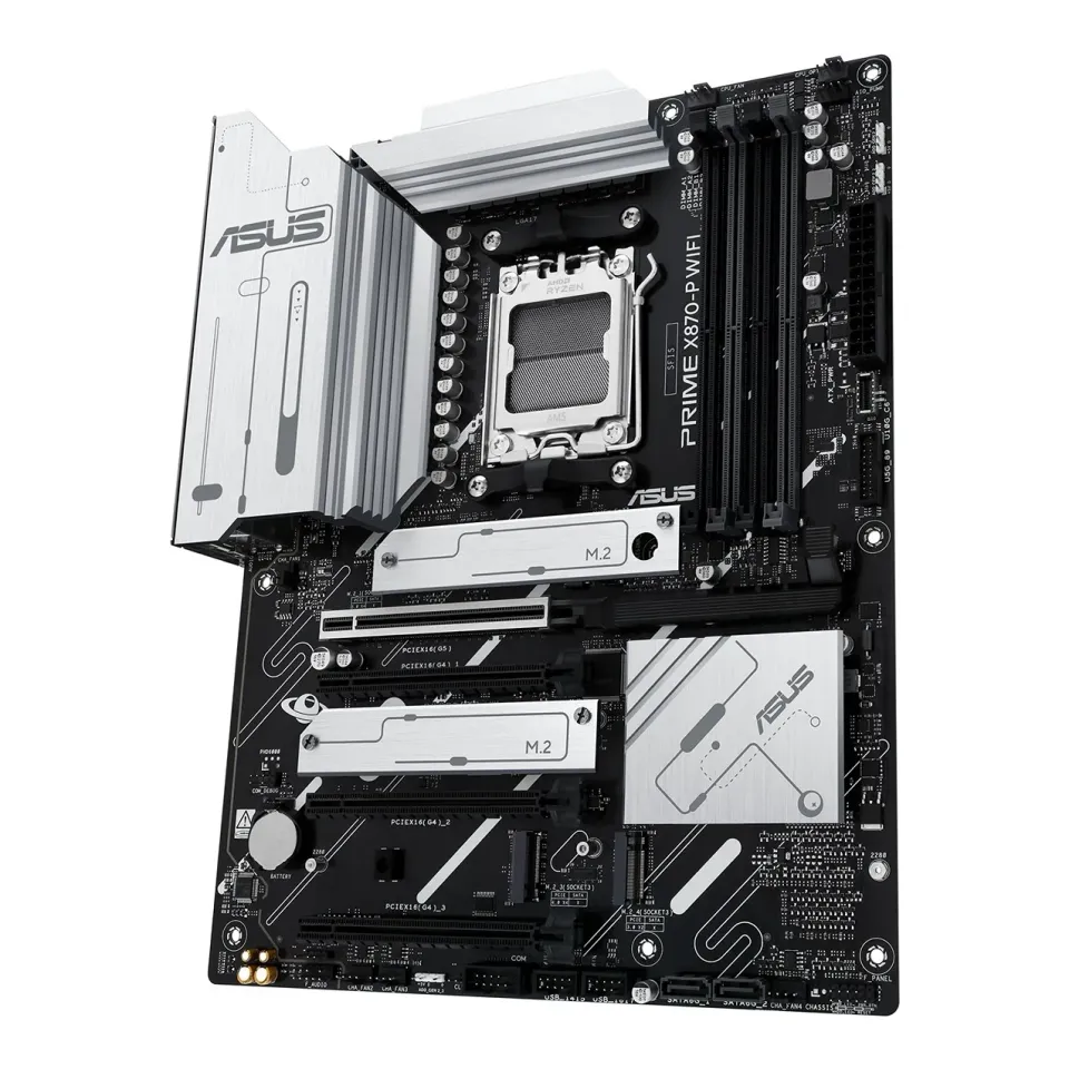 ASUS MB Sc AM5 PRIME X870-P WIFI, AMD X870, 4xDDR5, 1xHDMI, 2xUSB4, WiFi
