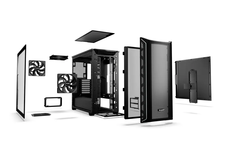 Be quiet! skříň SHADOW BASE 800DX / ARGB / 3x140mm fan / USB-C / 2xUSB 3.0 / tvrzené sklo / černá