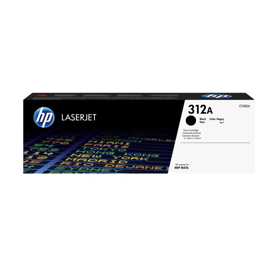 HP CF380A black toner malý č.312A cca 2400str. (HP LJ Pro M476)