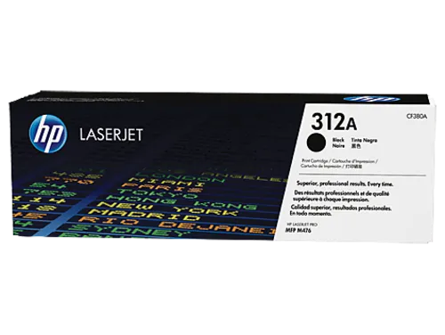 HP CF380A black toner malý č.312A cca 2400str. (HP LJ Pro M476)