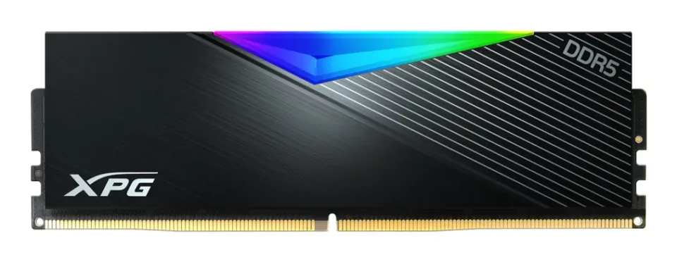 Adata Lancer/DDR5/32GB/6400MHz/CL32/2x16GB/RGB/Black