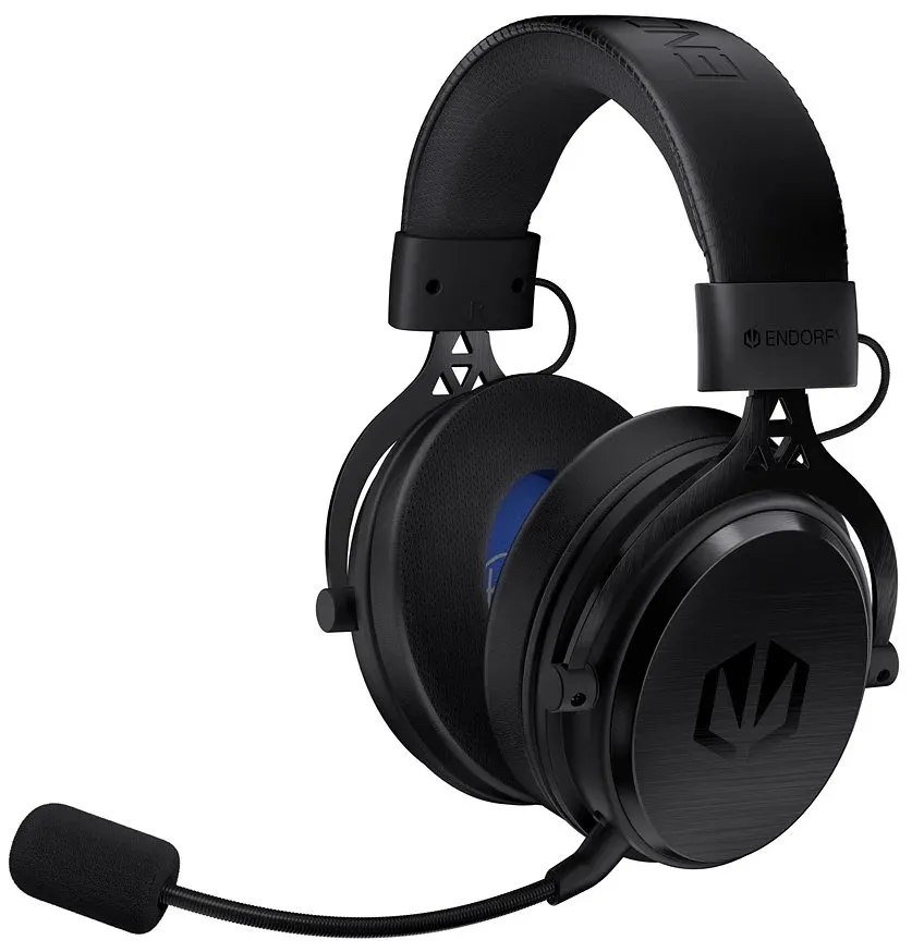 Endorfy headset VIRO Wireless bezdrátový / dlouhá výdrž / 2,4GHz / BT / zvuk 7.1 / černý