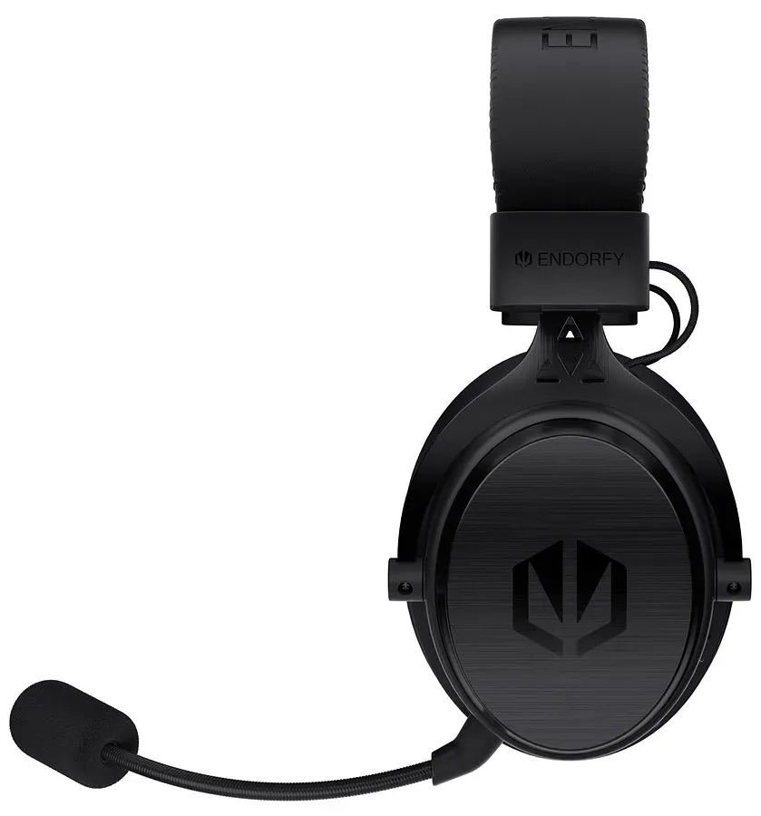 Endorfy headset VIRO Wireless bezdrátový / dlouhá výdrž / 2,4GHz / BT / zvuk 7.1 / černý