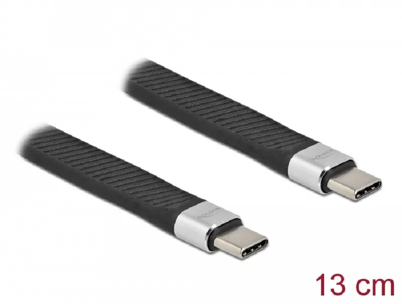 Delock FPC plochý stuhový kabel, USB Type-C na Lightning pro iPhone, iPad a iPod