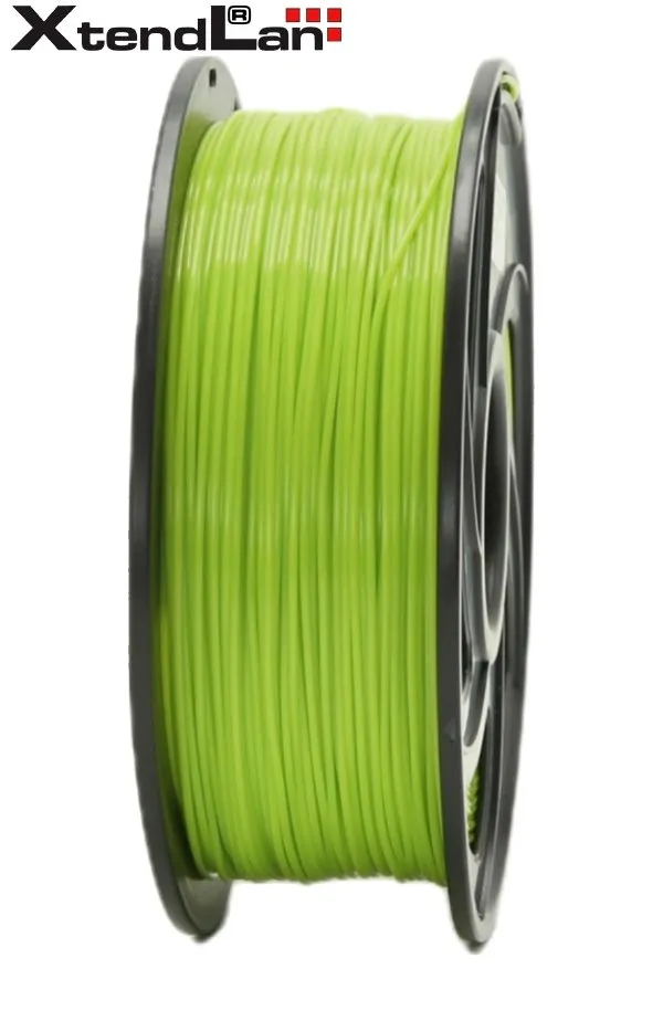 XtendLAN PLA filament 1,75mm trávově zelený 1kg