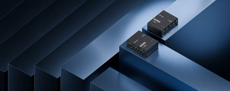 Teltonika RUTM59 Průmyslový 5G Router, GPS
