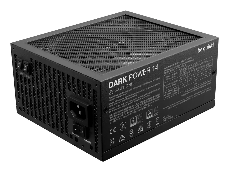 Be quiet! / zdroj DARK POWER 14 1200W / ATX 3.1 / 135mm fan / 80 Plus Titanium