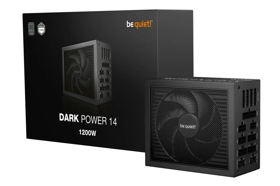 Be quiet! / zdroj DARK POWER 14 1200W / ATX 3.1 / 135mm fan / 80 Plus Titanium