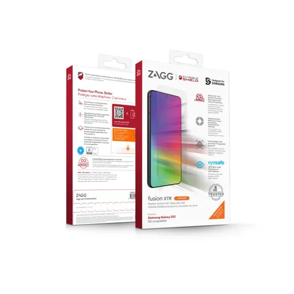 ZAGG Invisible Shield Ultra Clear + fólie Samsung Galaxy S22 5G