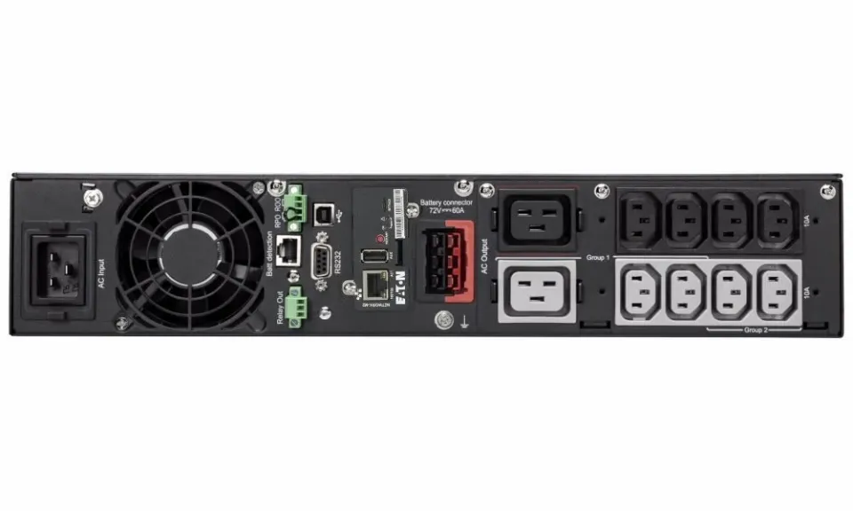Eaton 5PX 3000i RT2U Netpack G2, Gen2 UPS 3000VA / 3000W, 8 zásuvek IEC, rack/tower, LAN karta ( EBM: 5PXEBM72RT2UG2 )