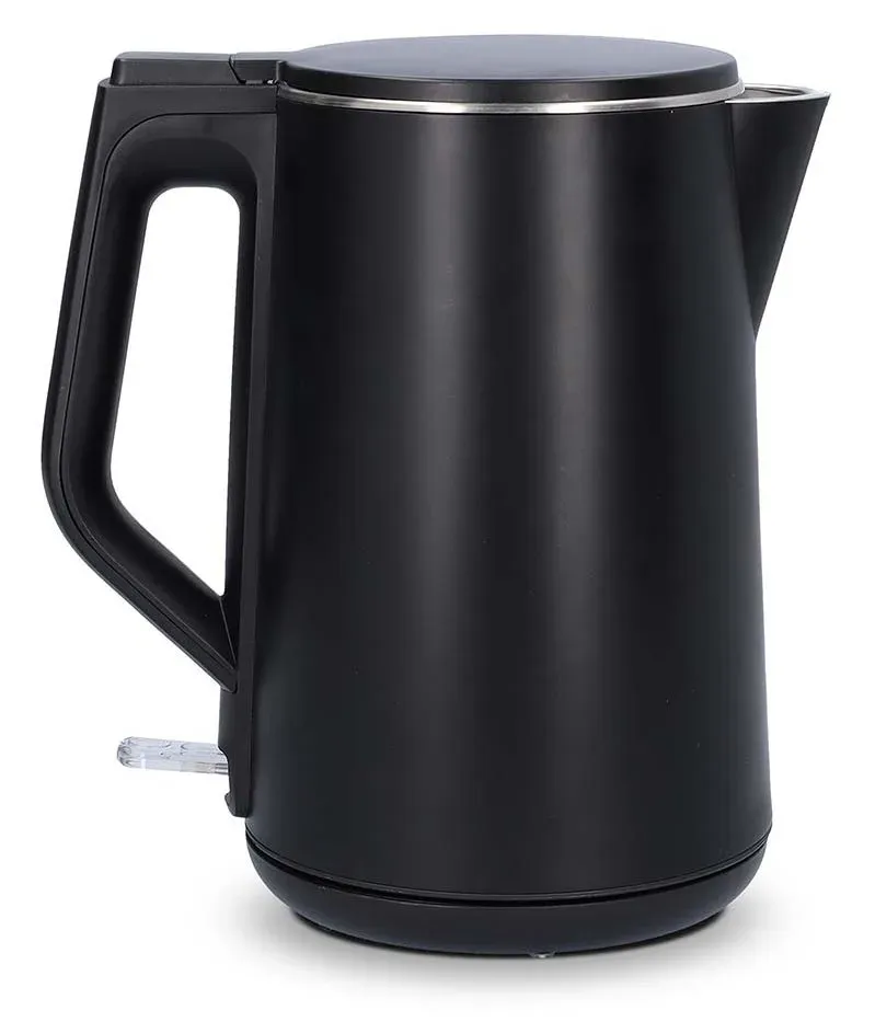 NEDIS rychlovarná konvice KAWK361EBK/ objem 1.5 l/ otáčení o 360°/ spotřeba 2200 W/ černá/ plast