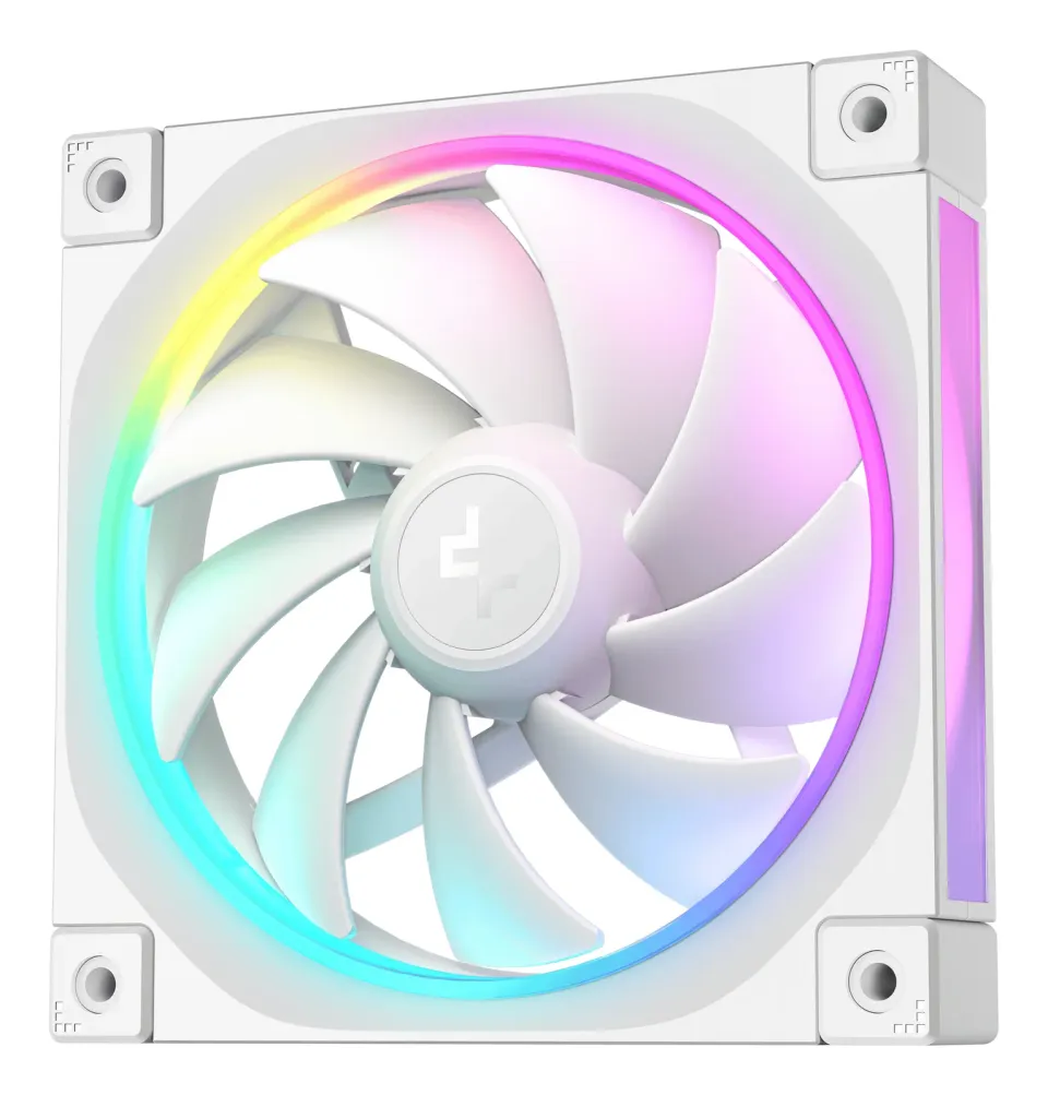 DEEPCOOL Ventilátor FL12 WH 3v1, 3x120mm, ARGB, bílá