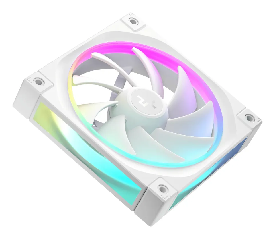 DEEPCOOL Ventilátor FL12 WH 3v1, 3x120mm, ARGB, bílá