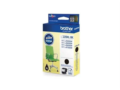 BROTHER LC-229XL BK originální inkoustová náplň černá