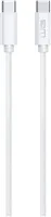 WG - Datový kabel Type-C na Type-C, 2 metry, 3A, 60W, bílá