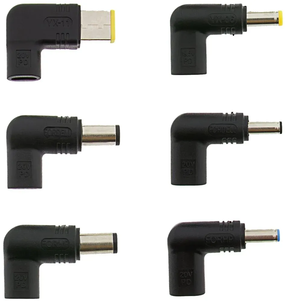 PATONA napájecí adaptér k ntb/ 18,5-20V 65W/ 6 konektorů/ UNI/ USB-C/ Power Delivery