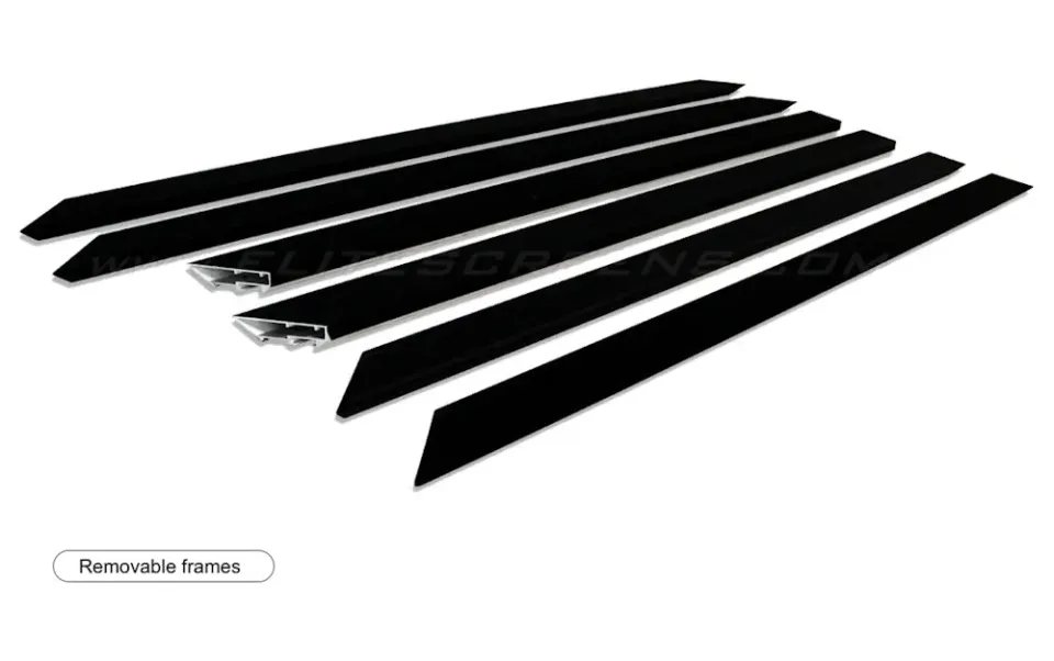ELITE SCREENS plátno v pevném rámu 128" (325cm)/ 16:9/ 160×284cm/ Gain 0,8/ bezrámové/ CLR5/ pro UST