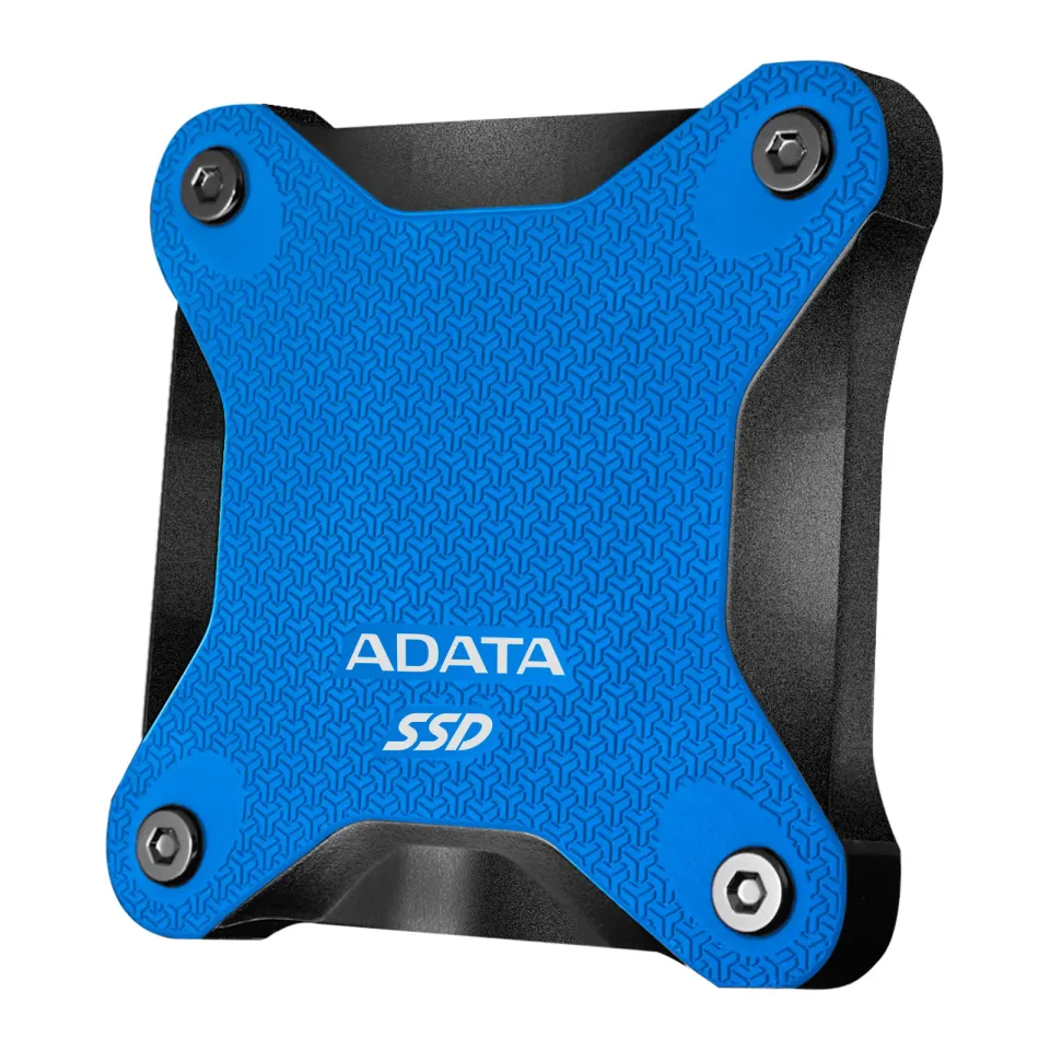 ADATA Externí SSD 512GB SD620, USB Micro-B, USB 3.2 Gen 2, R:520/W:460MB/s, modrá