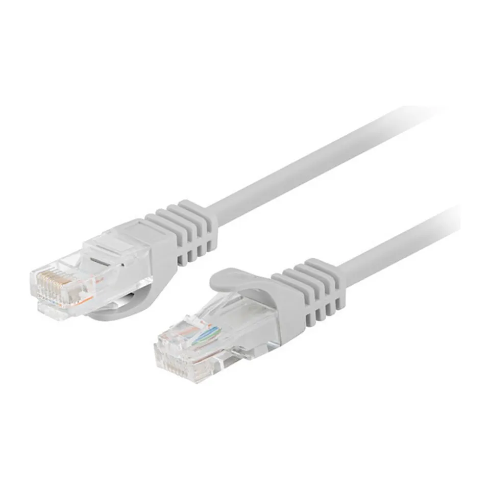 PATCHCORD CAT.6 UTP 7,5 M ŠEDÝ FLUKE PASS LANBERG