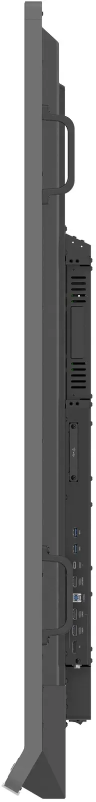 ViewSonic Flat Touch Display IFP7552-2F EDLA/75"/UHD/450nits, 4000:1,8G RAM/64GB/HDMI/VGA/USB-C /RJ45 x2, RS232 x1,Black