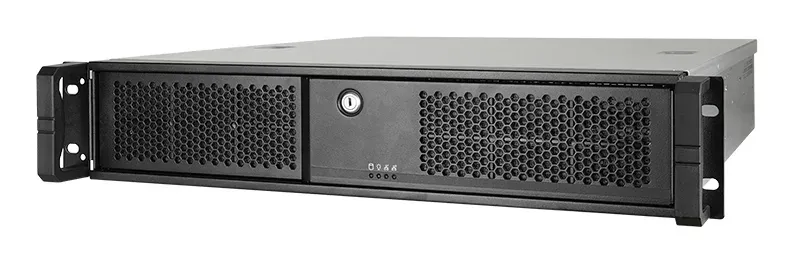 CHIEFTEC skříň Rackmount 2U mATX/ATX, UNC-209S-B, 400W PSU, Black