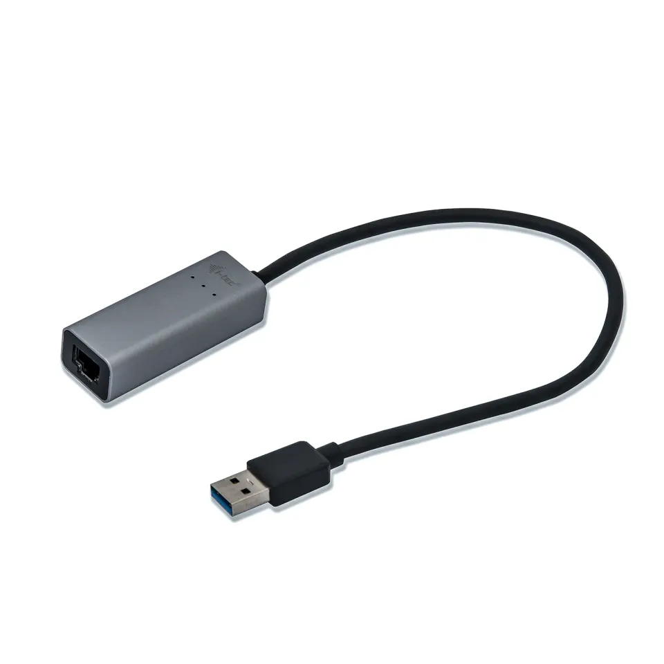 i-Tec USB3.0 METAL Gigabit Ethernet 10/100/1000 adaptér, LED, RJ45