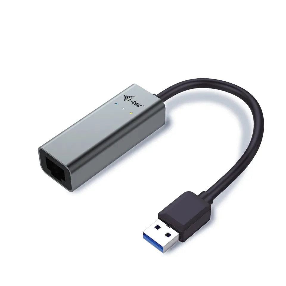 i-Tec USB3.0 METAL Gigabit Ethernet 10/100/1000 adaptér, LED, RJ45