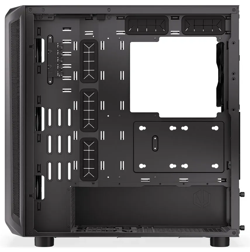 Endorfy skříň Arx 700 Air / ATX / 5x 140 fan (až 8 fans) / 2x USB / USB-C / mesh panel / tvrzené sklo / černá